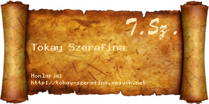 Tokay Szerafina névjegykártya